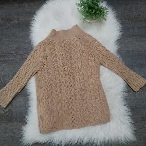 BR Wool/Angora/Cashmere Cableknit Cardigan - Picture 2 of 6